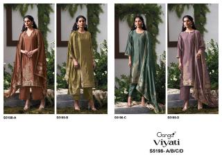 Ganga viyati 5198 dress material wholesale